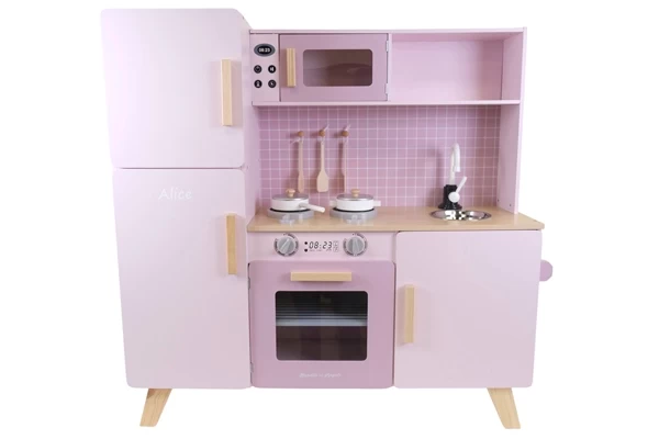 Voor kinderkeuken XL Modern retro roze