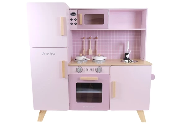 Voor kinderkeuken XL Modern retro roze