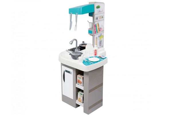 Aanrechthoogte van 50,5 cm.