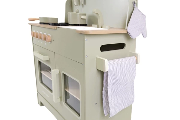 Inclusief ovenwant en theedoek