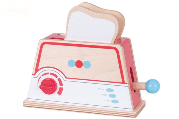 Leuke houten broodrooster van het merk Bigjigs.