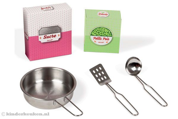 Inclusief 5 verschillende keukenaccessoires.
