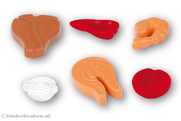 Lekkere ingredienten om te grillen.