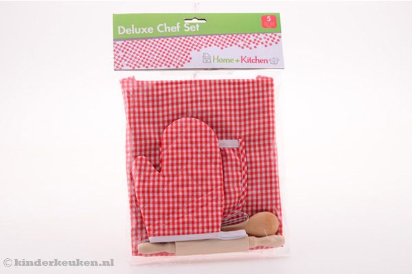 5 delige set in verpakking.