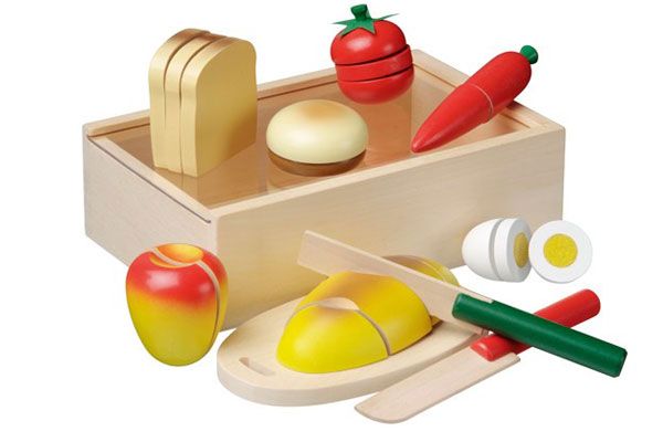 Luxe snijset ontbijt van New Classic Toys.