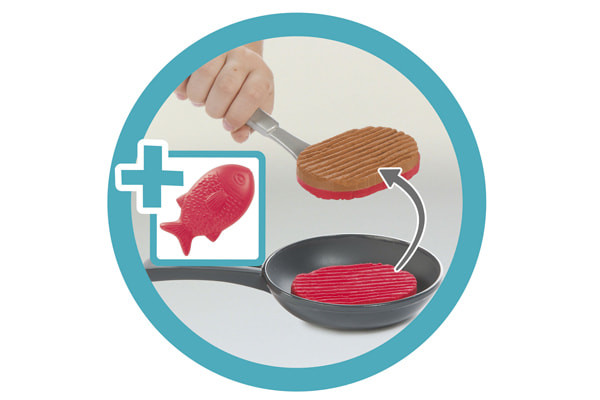 Vis en biefstuk bakken