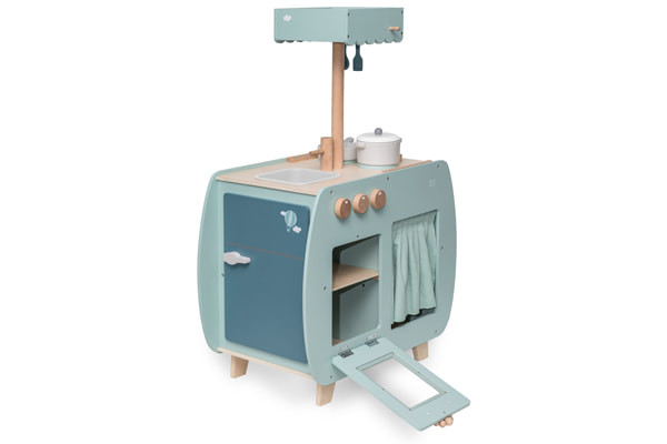 Koelkast aan de zijkant